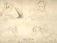 four sketches of scrooge