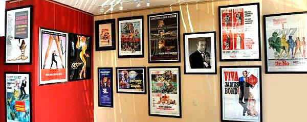 Nice exhibition of vintage James Bond posters. Click to see our selection!