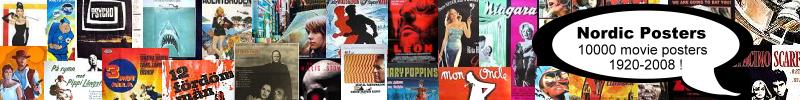 Movie Posters 1920-2000 from Sweden for sale by Nordic Posters