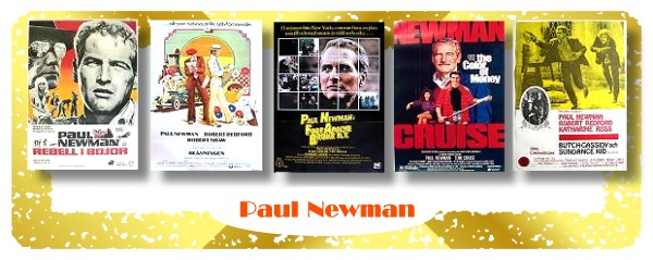 Se v�ra Paul Newman filmaffischer