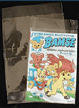 Tunn glasklar plastficka för serietidningar typ Bamse och Kalle Anka Tunn glasklar plastficka för serietidningar typ Bamse och Kalle Anka