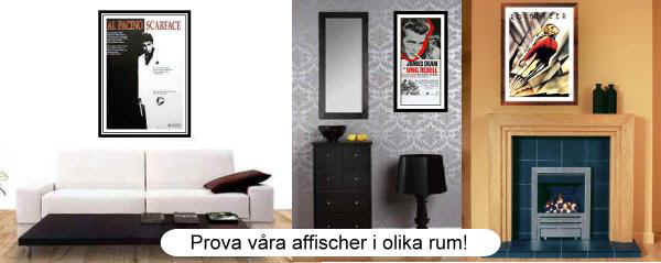 Prova alla v�ra 11.000 affischer p� v�ggen i vardsgsrummet, hallen, eller ovanp� �ppna spisen.