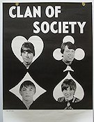 Clan of Society 1967 affisch Rolf Lööf Sven-Eric Eslin Christer Nystedt Erik Albertsson Christer Stålbrandt Hitta mer: Concert poster Rock och pop
