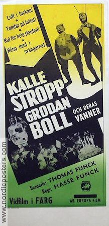 Kalle Stropp, Grodan Boll och deras vanner movie