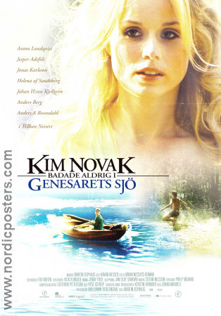 Kim Novak badade aldrig i Genesarets sjö filmaffisch poster