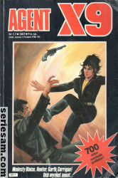 Agent X9 (inbunden årgång) 1987 nr 1 omslag serier