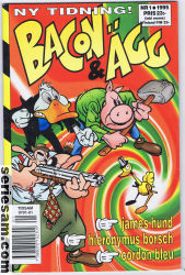 Bacon & Ägg 1995 nr 1 omslag serier