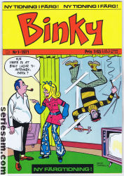 Binky 1971 nr 1 omslag serier