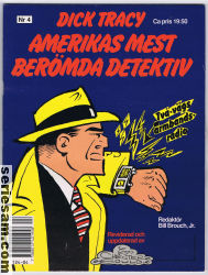 Dick Tracy Amerikas mest berömda detektiv 1991 nr 4 omslag serier