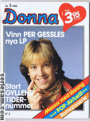 Donna 1983 nr 3 omslag serier