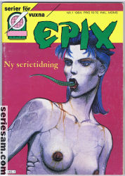 Epix 1984 nr 1 omslag serier