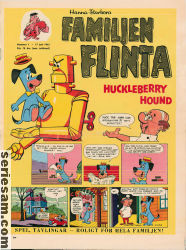Familjen Flinta (stort format) 1962 nr 1 omslag serier
