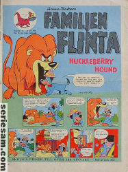 Familjen Flinta (stort format) 1962 nr 4 omslag serier