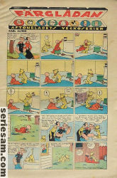 Färglådan Aftonbladets veckoserier 1937 nr 23 omslag serier