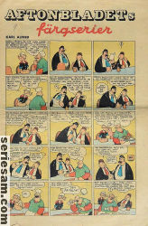 Färglådan Aftonbladets veckoserier 1937 nr 4 omslag serier