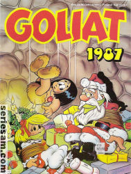 Goliat julalbum 1987 omslag serier