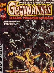 Gravmannen 1974 nr 2 omslag serier