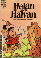Helan och Halvan 1967 nr 39 omslag serier