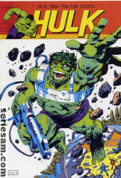 Hulk 1984 nr 8 omslag serier