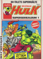 Hulk superseriealbum 1979 nr 1 omslag serier