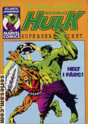 Hulk superseriepocket 1979 nr 2 omslag serier