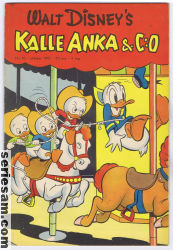 Kalle Anka & C:O 1951 nr 10 omslag serier