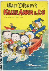 Kalle Anka & C:O 1952 nr 2 omslag serier
