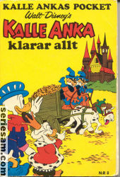 Kalle Ankas pocket 1971 nr 8 omslag serier