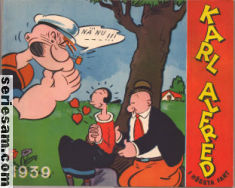 Karl-Alfred julalbum 1939 omslag serier