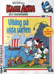 Kalle Anka och tidsmaskinen 1987 nr 1 omslag serier