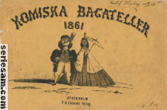 Komiska bagateller 1861 omslag serier