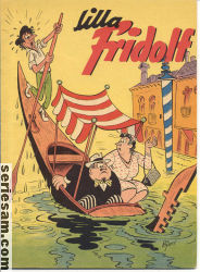 Lilla Fridolf julalbum 1958 omslag serier