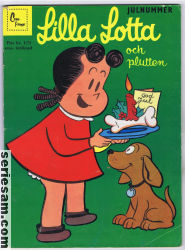 Lilla Lotta och Plutten julnummer 1961 omslag serier