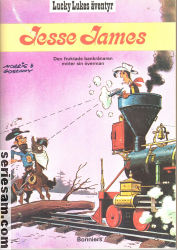Lucky Lukes äventyr 1971 nr 4 omslag serier