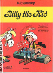 Lucky Lukes äventyr 1972 nr 7 omslag serier