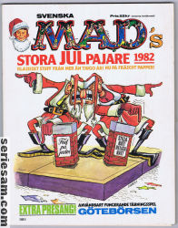 MADs stora julpajare 1982 omslag serier