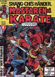 Mästaren på karate 1974 nr 3 omslag serier