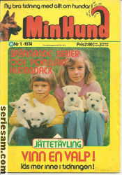 Min hund 1974 nr 1 omslag serier