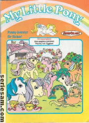 My Little Pony julalbum 1988 omslag serier