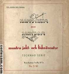 Nappström och Jaktbom 1943 omslag serier