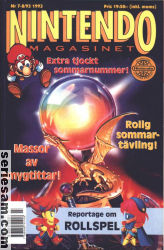 Nintendomagasinet 1993 nr 7/8 omslag serier