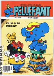Pellefant 1989 nr 1 omslag serier