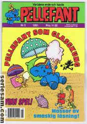 Pellefant 1991 nr 5 omslag serier