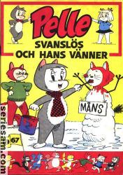 Pelle Svanslös julalbum 1967 omslag serier