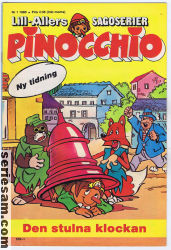 Pinocchio 1980 nr 1 omslag serier