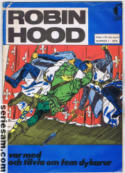 Robin Hood 1970 nr 1 omslag serier
