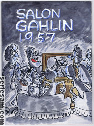 Salon Gahlin 1957 omslag serier Salon Gahlin 1957 omslag serier