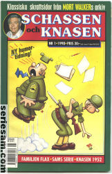 Schassen och Knasen 1998 nr 1 omslag serier