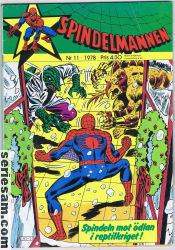 Spindelmannen 1978 nr 11 omslag serier
