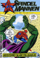 Spindelmannen 1981 nr 5 omslag serier